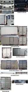 Foton  BJ5032XXY5PV501 Box transport vehicle