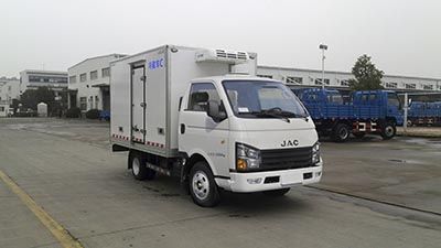 Jianghuai brand automobiles HFC5041XLCPV3K2C2V Refrigerated truck