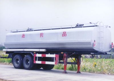 Huguang brand automobiles HG9451GHY Chemical liquid transportation semi-trailer