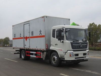 Jiangte brand automobiles JDF5180XRQDFH6 Flammable gas box transport vehicle