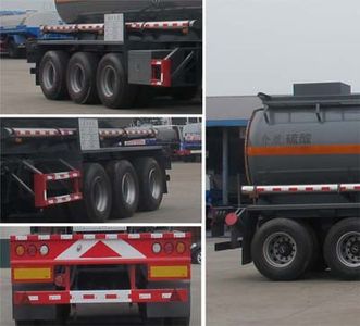 Cheng Liwei  CLW9405GFW Tank transport semi-trailer for corrosive substances