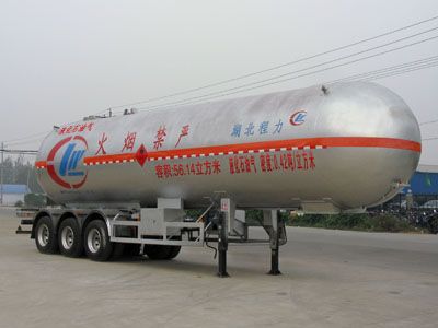 Cheng Liwei  CLW9405GYQ Semi trailer for liquefied gas transportation