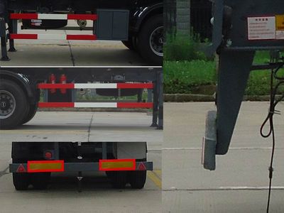 Ruijiang  WL9400GRYD Flammable liquid tank transport semi-trailer