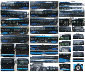 BYD  BYD6121B2EV1 Pure electric low entry city buses