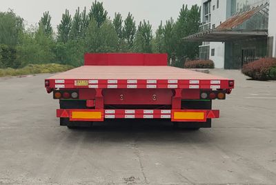 Weihua Tongda brand automobiles LFX9400TDP Low flatbed semi-trailer