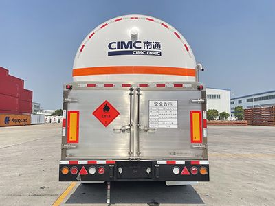 CIMC NTV9383GDYT Low temperature liquid transport semi-trailer