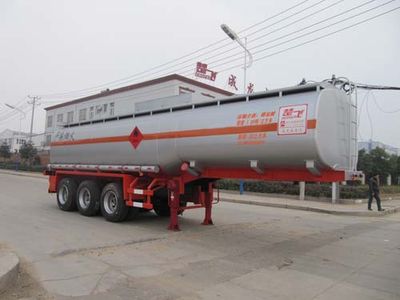 Chufei  CLQ9406GRYB Flammable liquid tank transport semi-trailer