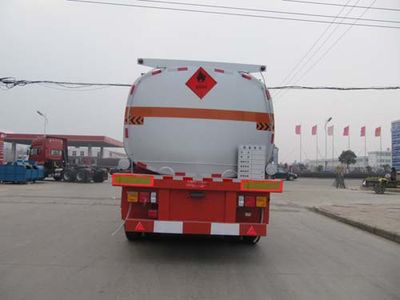 Chufei  CLQ9406GRYB Flammable liquid tank transport semi-trailer