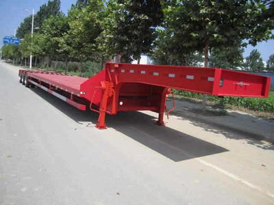 Jiyun  MCW9406TDP Low flatbed semi-trailer