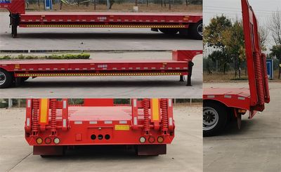 Hongsheng  HSY9358TDP Low flatbed semi-trailer