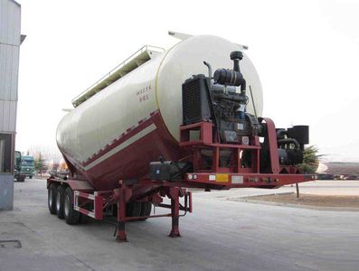 Mastercard SDW9402GFL Medium density powder material transportation semi-trailer