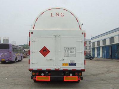 Youlong  YLL9400GDY Low temperature liquid transport semi-trailer