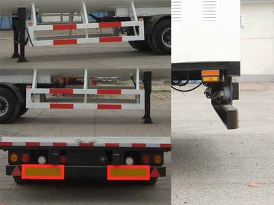 Youlong  YLL9400GDY Low temperature liquid transport semi-trailer