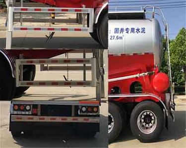 Chufei  CLQ9400GXH Lower ash semi-trailer