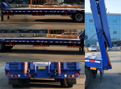 Zhou Qiangqiang  RZQ9400TDP Low flatbed semi-trailer