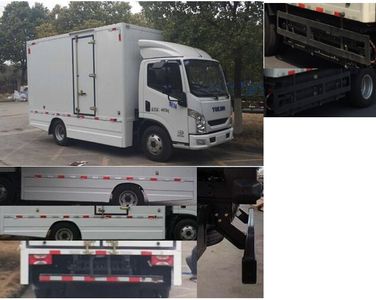 Yuejin  SH5047XXYZFEVNZ1 Pure electric box type transport vehicle