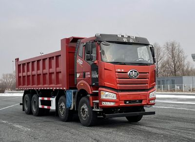 Jiefang Automobile CA3311P66K24L3T4E6 Flat head diesel dump truck