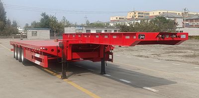 Xinfu Chuanghua brand automobilesCHJ9400TDPLow flatbed semi-trailer