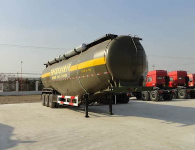 Fengyuan Zhongba brand automobiles FYK9400GFL Low density powder material transportation semi-trailer