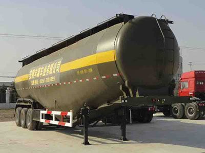 Fengyuan Zhongba brand automobiles FYK9400GFL Low density powder material transportation semi-trailer