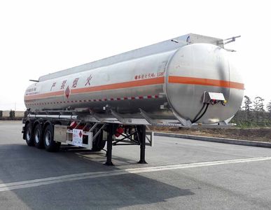 Tianming  TM9402GYYA Aluminum alloy oil transport semi-trailer