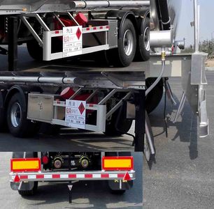 Tianming  TM9402GYYA Aluminum alloy oil transport semi-trailer