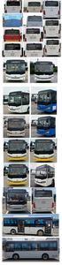 Chinese license plate cars TEG6803BEV07 Pure electric city buses