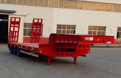 Zhongcheng Zhongjun  ZZJ9400TDP Low flatbed semi-trailer