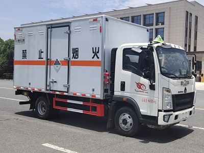 Jiangte brand automobiles JDF5040XZWZ6 Miscellaneous dangerous goods box transport vehicle