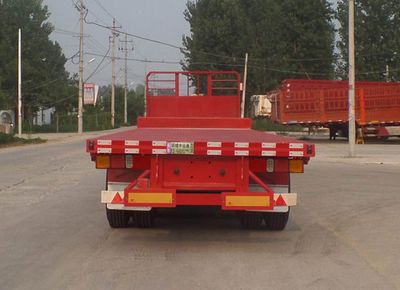 Zhongyuntong brand automobiles JZJ9400TPBE Flat transport semi-trailer