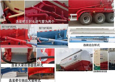 Century Tantu STT9406GFL Medium density powder material transportation semi-trailer