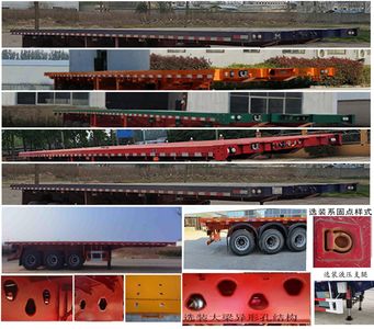 Xinyashan  XYS9400TPB Flat transport semi-trailer