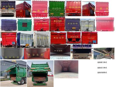 Xianpeng  LTH9408ZLS Bulk grain transportation semi-trailer