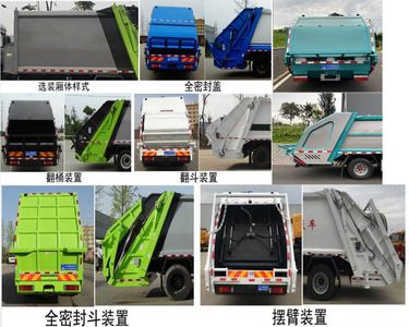 Cheng Li  CL5121ZYSBEV Pure electric compression garbage truck