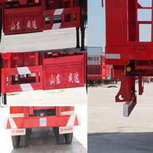 Chengshida Automobile SCD9403CCQ Semi trailer for livestock and poultry transportation