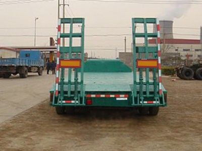 Chuanteng  HBS9191TDP Low flatbed transport semi-trailer