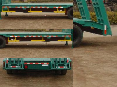 Chuanteng  HBS9191TDP Low flatbed transport semi-trailer