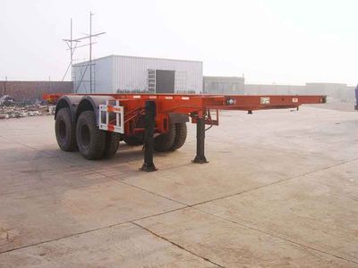 Zhengkang Hongtai brand automobiles HHT9281TJZ Skeleton container transport semi-trailer