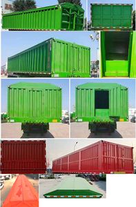 Enxin Business Brand Automobile HEX9404ZLS Bulk grain transportation semi-trailer