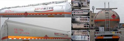 Ruijiang  WL9404GYYG Aluminum alloy oil transport semi-trailer