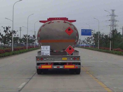 Ruijiang  WL9404GYYG Aluminum alloy oil transport semi-trailer