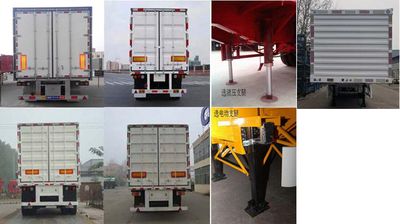 Liangshan Dongyue  CSQ9400XXYC Box transport semi-trailer