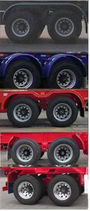 Guangda Hongyuan brand automobiles GHY9354TJZ Container transport semi-trailer