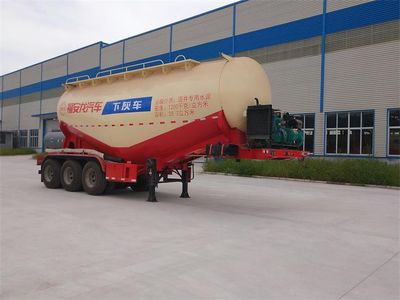 Minjiang brand automobiles YZQ9400GXH Lower ash semi-trailer