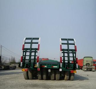 Zhongshang Automobile ZL9350TDP Low flatbed semi-trailer