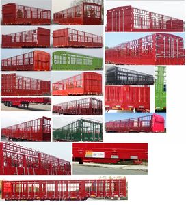 Guangda Hongyuan brand automobiles GHY9402CCY Gantry transport semi-trailer