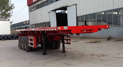 Liangyi  TYK9401ZZXP Flat dump semi-trailer