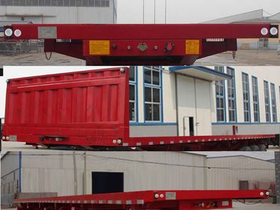 Liangyi  TYK9401ZZXP Flat dump semi-trailer