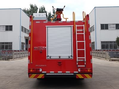 Jiangte brand automobiles JDF5174GXFSG80Z6 Water tank fire truck