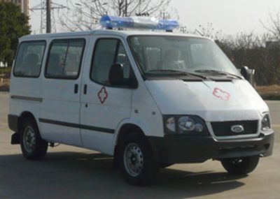 Jiangling Quanshun brand automobiles JX5044XJHMA ambulance